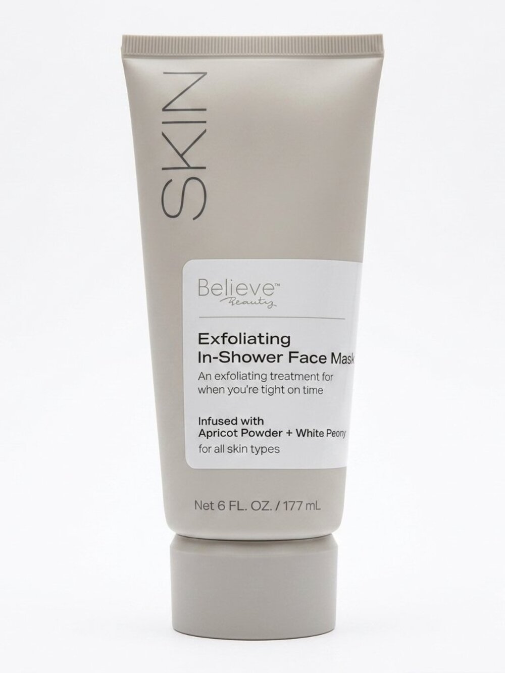 Believe Beauty Skin Exfoliating In-Shower Face Mask 6 fl oz